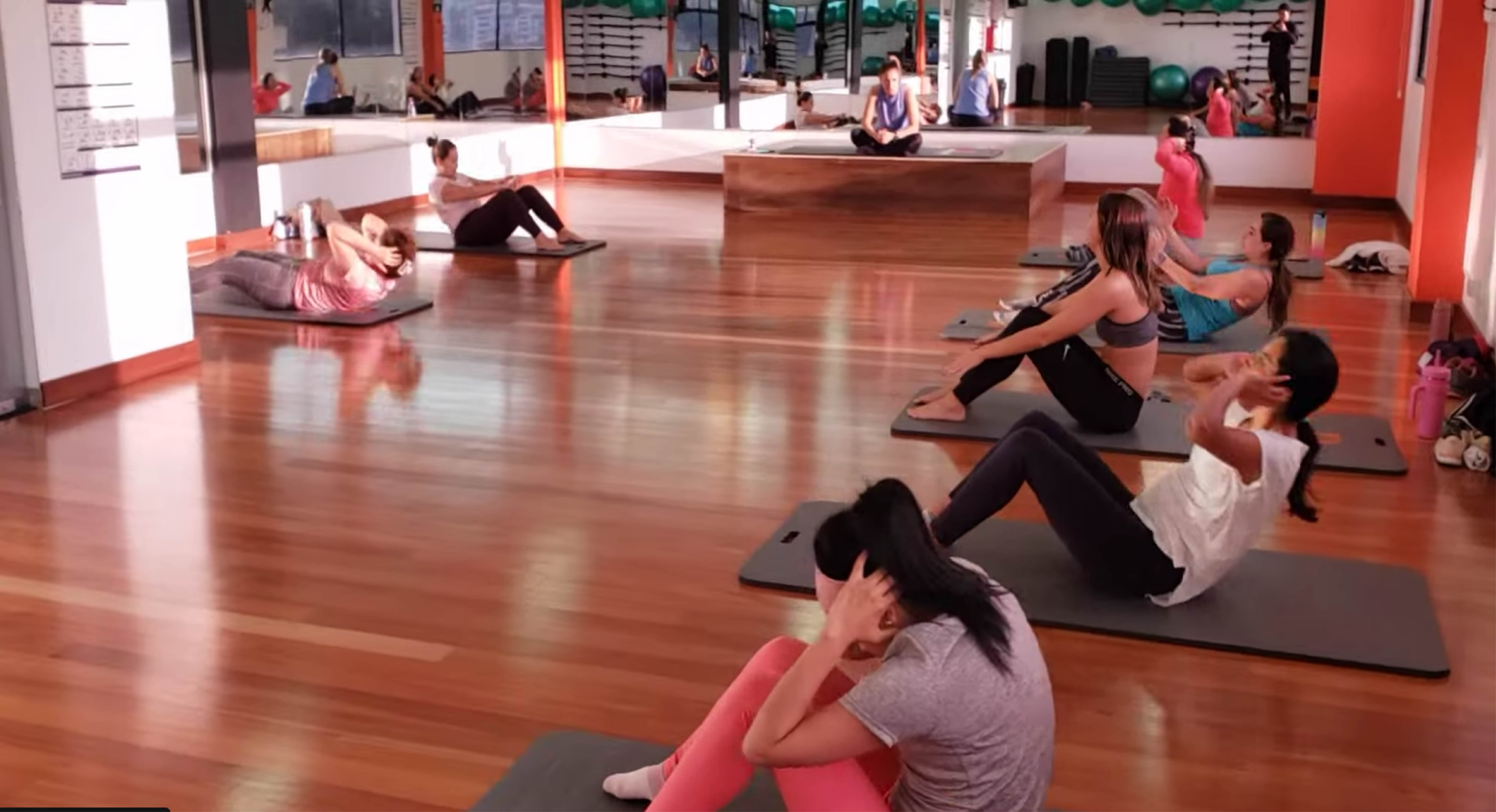Clase de Pilates